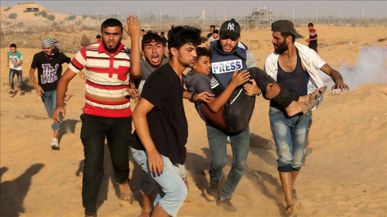 هيئة فلسطينية تحمل إسرائيل مسؤولية الاعتداء على مسيرات “العودة”